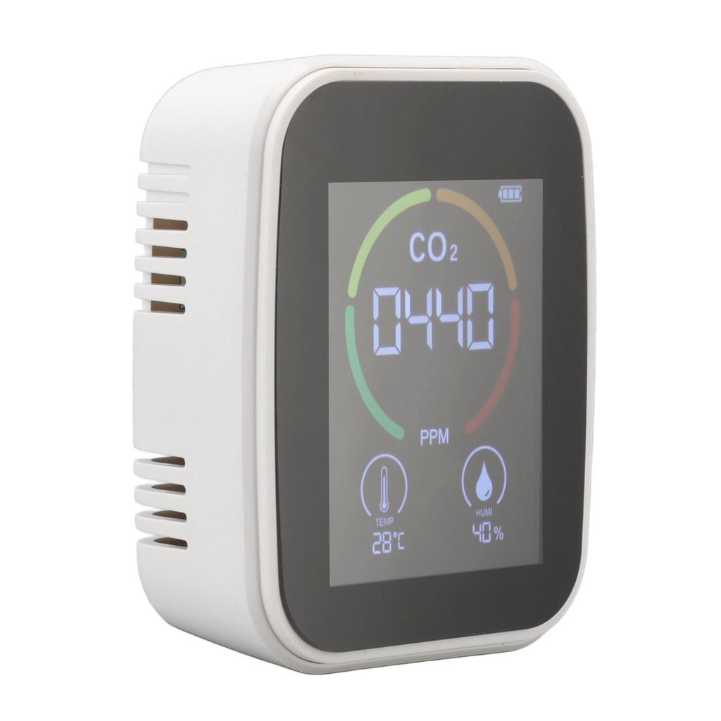 Indoor Quality Monitor Co2 Carbon Dioxide Detector TVOC Temperature Humidity Quality Detector