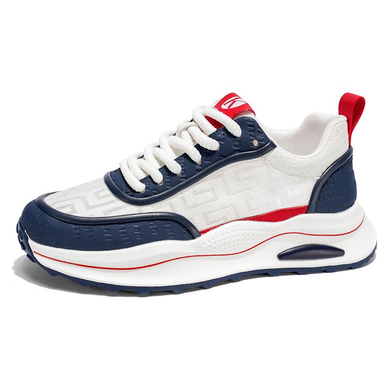 Fashion Chunky Men Outdoor Sports Shoes Mesh Breathable Lightweight Non Slip Versatile Simple Outdoor Casual Shoes