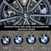56mm 60mm 65mm 70mm Tinka BMW Automobilio Ratlankio Centrinio Dangtelio Aliuminio Lipdukas F30 E46 E39 F10 E87 E90 E92 E60 G20 Priedai