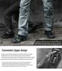 Men's Slim Fit Tactical Cargo Pants - Water-Repellent, Military-Style, for Spring/Autumn Outdoor Work and Training.