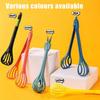 New 2 in 1 Manual Egg Beater Multifunctional Kitchen Cooking Tool Egg Whisk Egg Beater Handheld