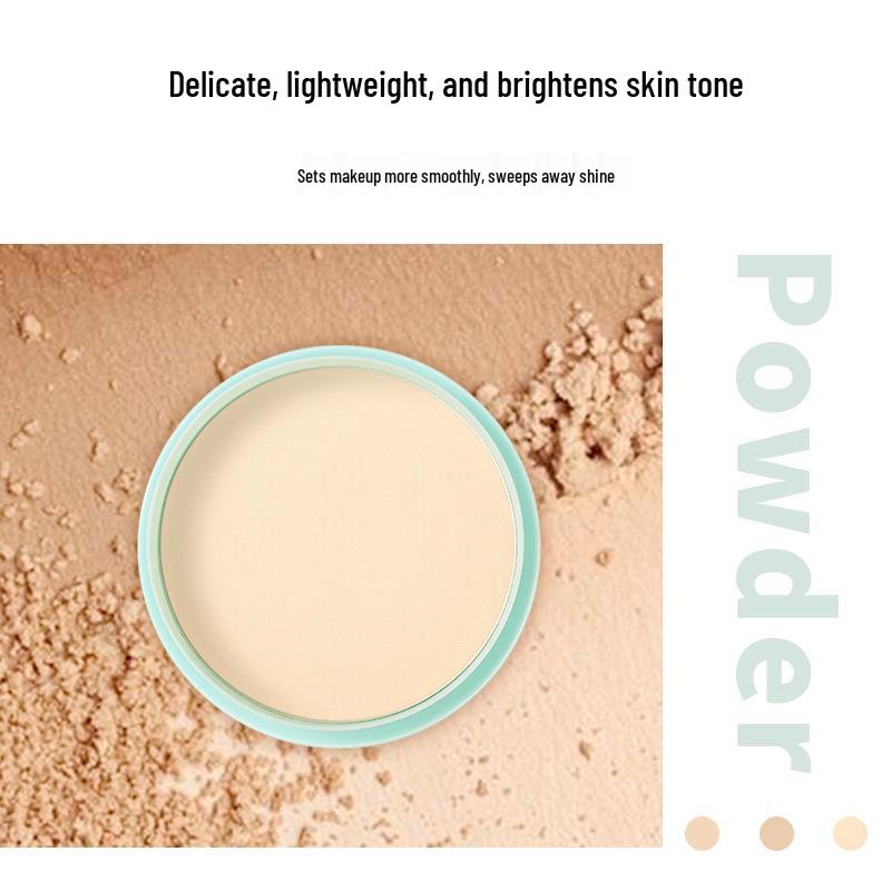 Yuli Yula Honey Setting Powder: Oil Control, Waterproof, Sweatproof, Long-lasting, Non-cakey Loose Powder for Contouring.