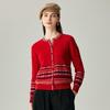 Zhaojun Women's Fair Isle Cashmere Sweater