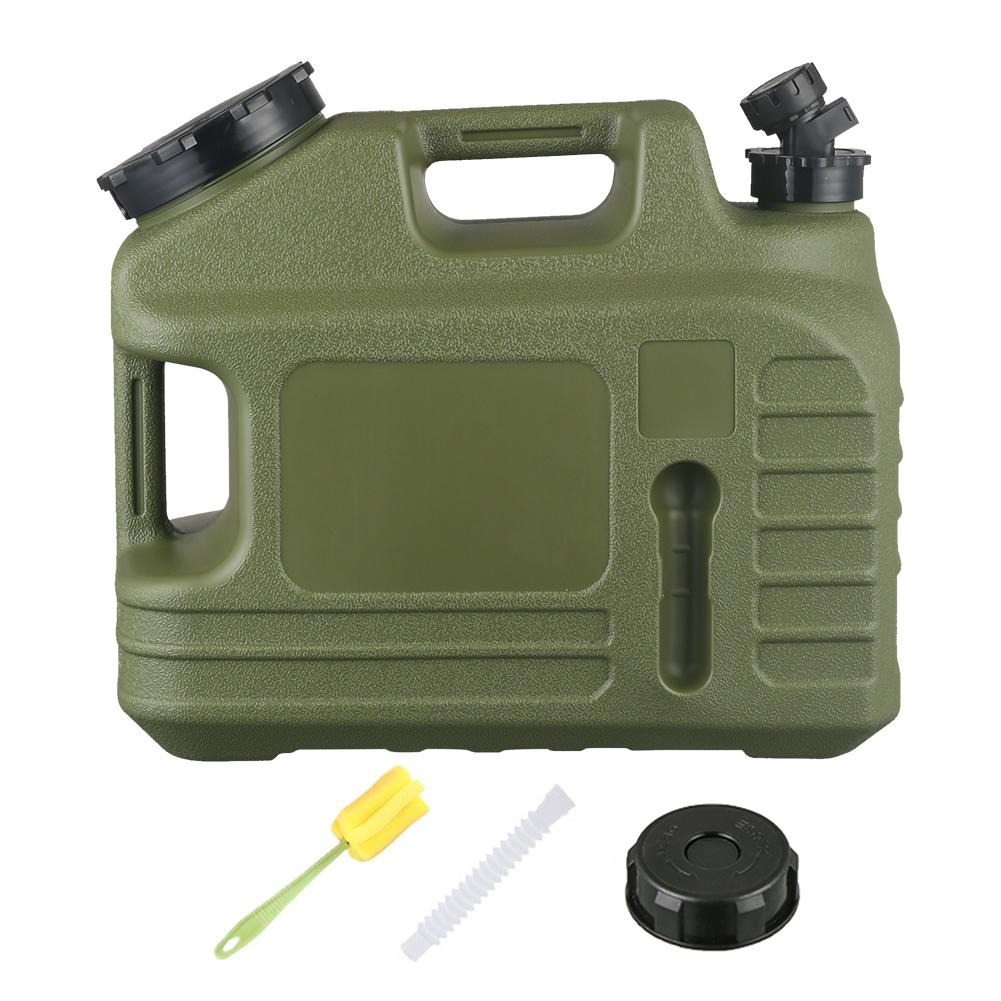 13L Camping Water Jug with Spigot Water Storage Container Large Capacity Water Dispenser Carrier for Vehicle Car Camping