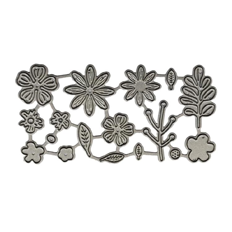 Christmas Light Die Cuts Embossing Stencils Leaf Metal  Cutting Dies Stencils for Album Cards Photo Decorations