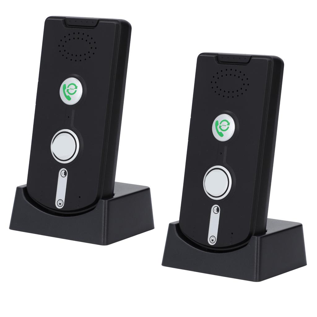 Obousměrný hlasový interkom pro domácnost, aktivovaný hlasem pro seniory, bezdrátový systém, dosah 1000 m