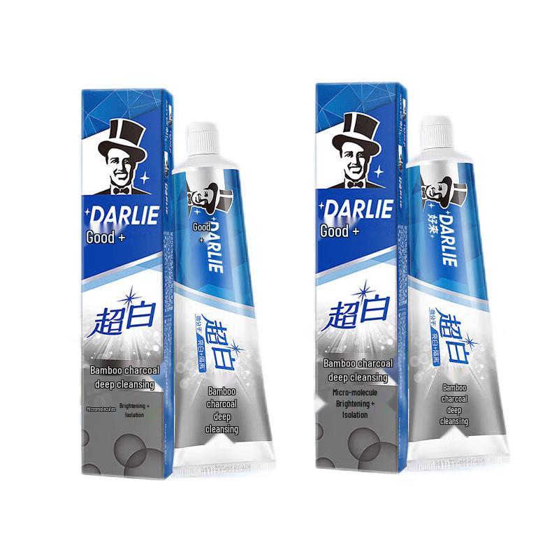 

Darlie Super White Bamboo Charcoal Deep Clean Toothpaste