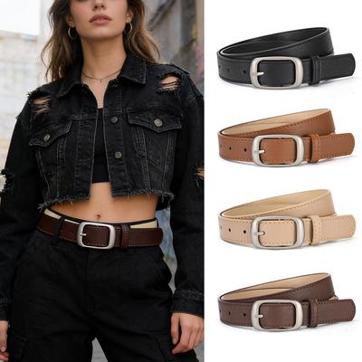 Schicker Unisex-PU-Ledergürtel mit dekorativer Schnalle – Vielseitig und stilvoll für einen High-End-Look.