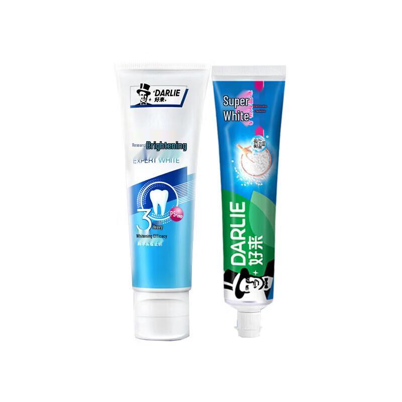 DARLIE Toothpaste Bundle: Expert Whitening & Mineral Salt Whitening
