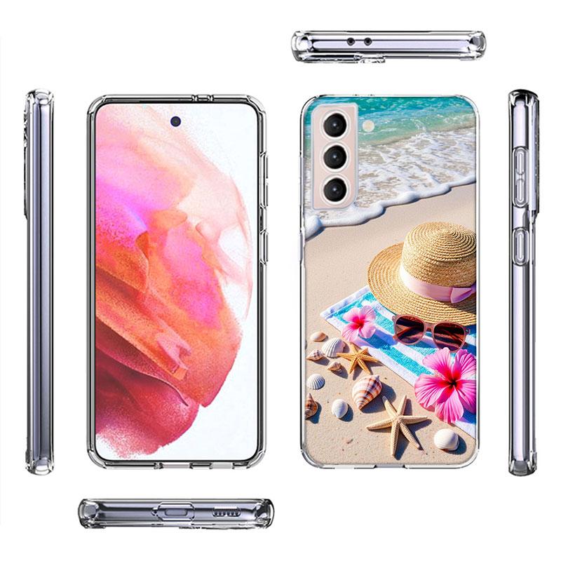 Summer Vibe Sea, Beach, Sand Phone Case For Samsung A16 A26 A36 A56 A17 A15 A25 A35 A55 A14 A24 A34 A54 A04S A05S Galaxy Note 20