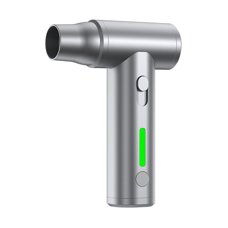 High-Speed Handheld Mini Fan: 29-Speed Brushless Motor, Portable Aluminum Alloy Turbine