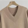 Lazy style loose woolen dress, women's autumn new style interior knit dress