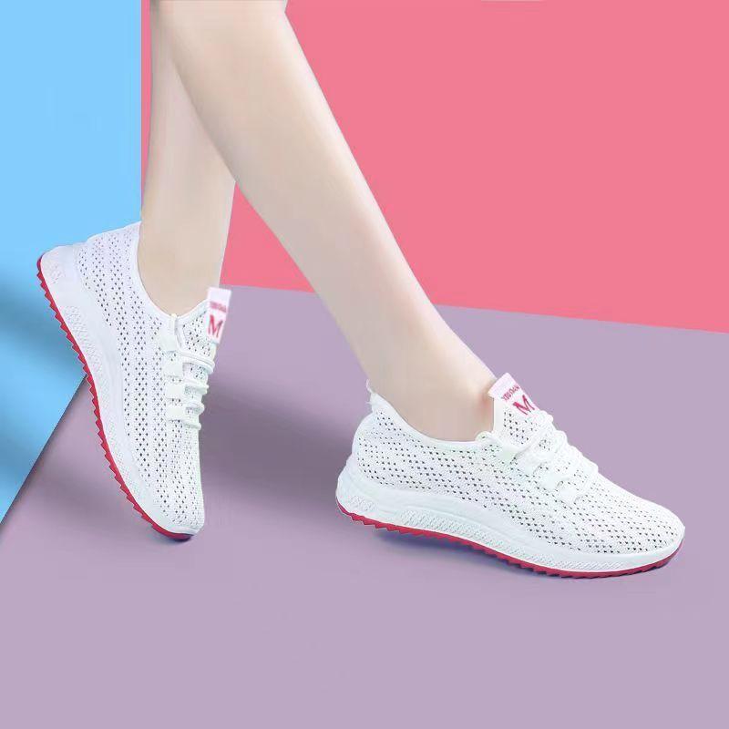 Women's New Versatile Casual Shoes Women's Cloth Shoes Flat Shoes Trendy Sports Shoes Women