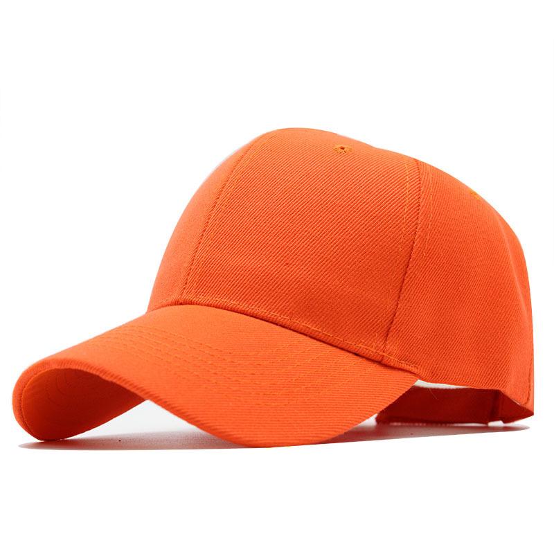 Hat Women'S Summer Solid Color Light Board Baseball Cap Outdoor Sunscreen Shade Curved Bend Cap Tide