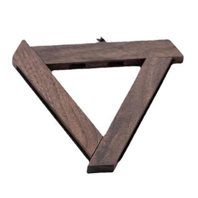 Home Anti-Scalding Insulation Pad Can Store Multifunctional Coffee Filter Rack Solid Wood Coaster