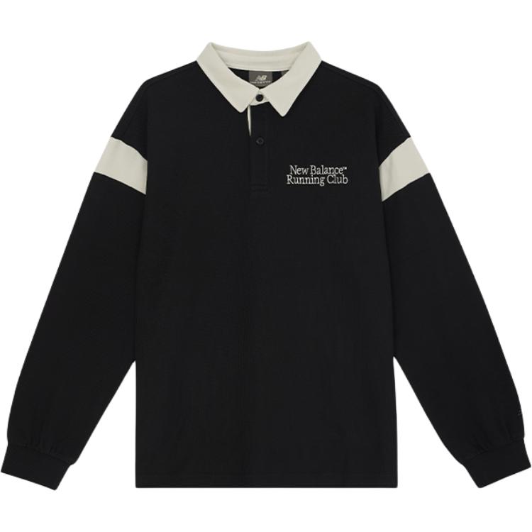 New Balance Polo Shirt Men s Black NFE11221-BK M