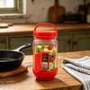 Barattolo per Insalata con Apertura Laterale Contenitore per Insalata Scatola Ermetica per Meal Prep con Scomparto per Condimento Ciotola Riutilizzabile Sicura per Alimenti per Viaggio Ufficio Pranzo