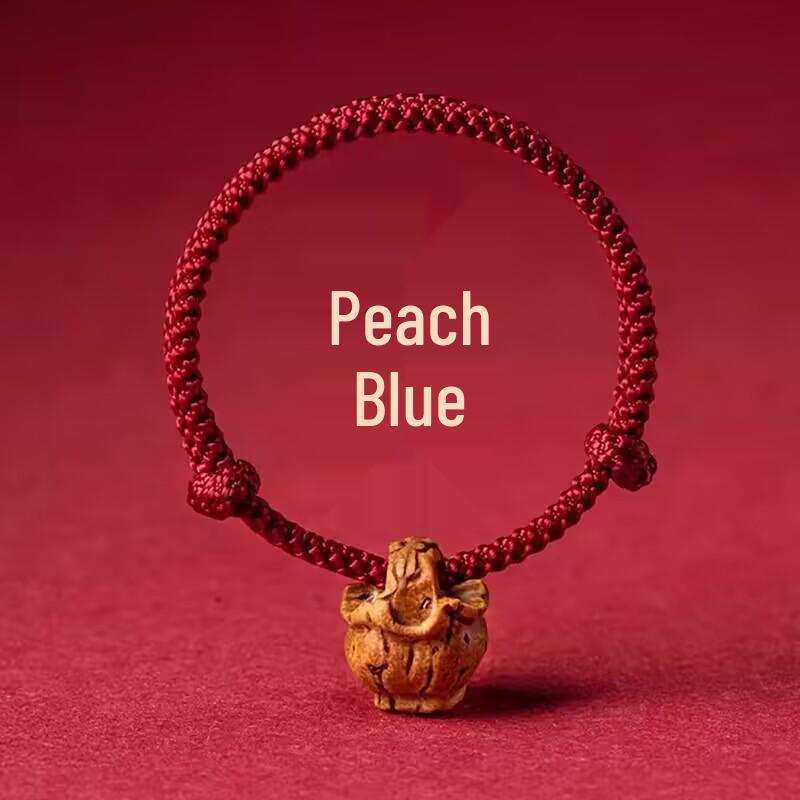 Peach Basket Red Rope Bracelet for Couples, Kids, and Adults - Anti-Startle Amulet and Friendship Gift for Men and Women