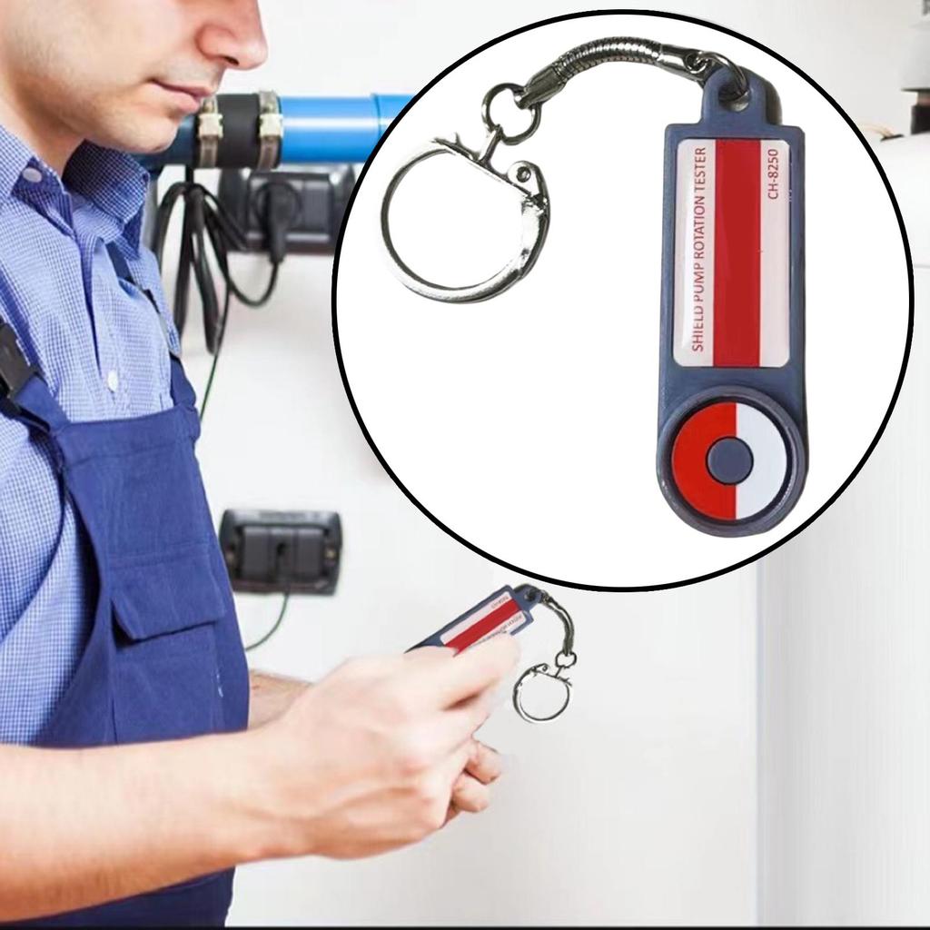 Solenoid Test Cihazı Valf Kontrol Aracı Dahili Gösterge Dönüş Test Cihazı ve AC Dedektörü AC Alanlarını Algılayan Solenoid Mıknatıs Aracı