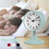 Simple Fashion Mute Metal Up Alarm Clock for Living Room Bedroom Not Including Battery