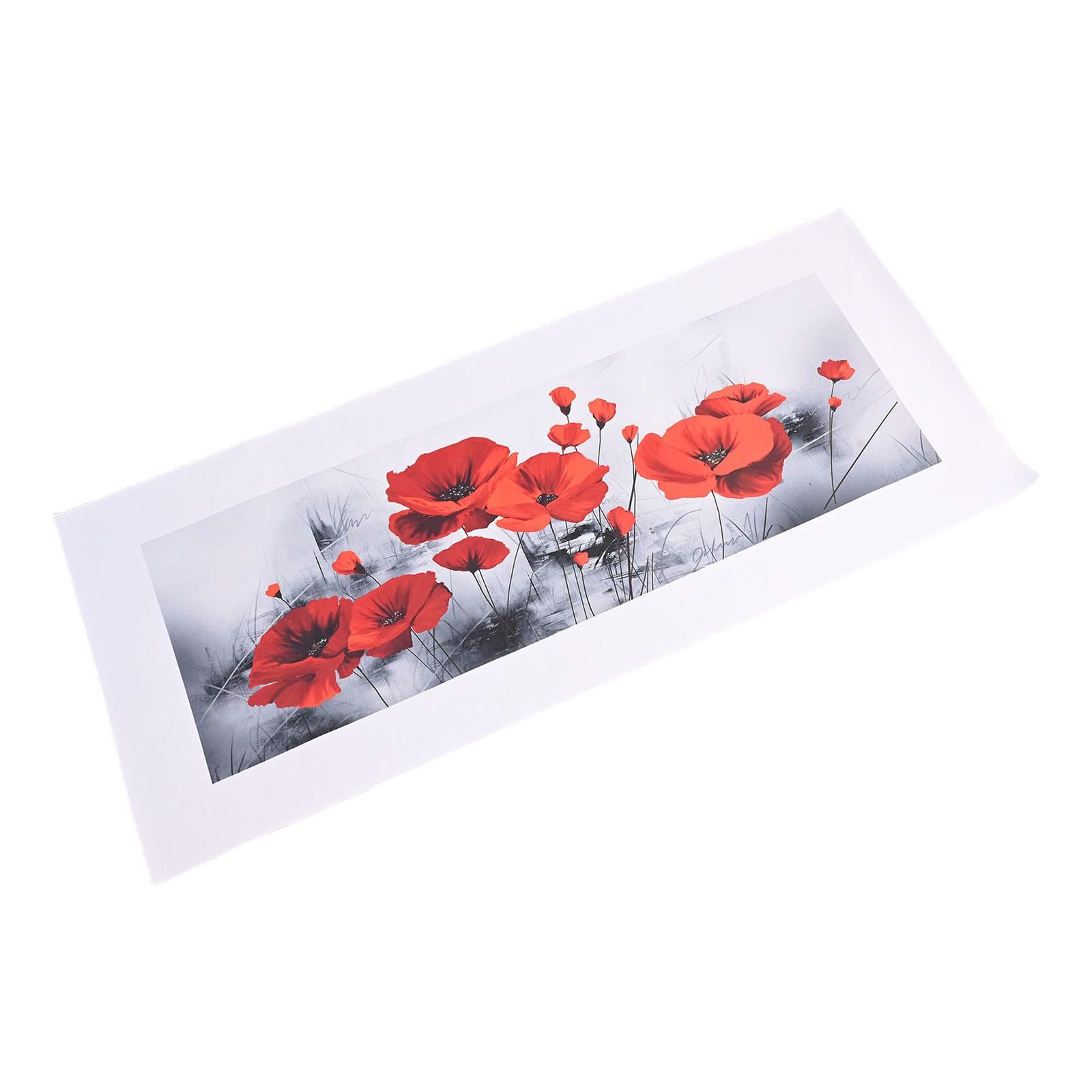 

Одинокий красный цветок холст печать картина изображение домашний настенный декор