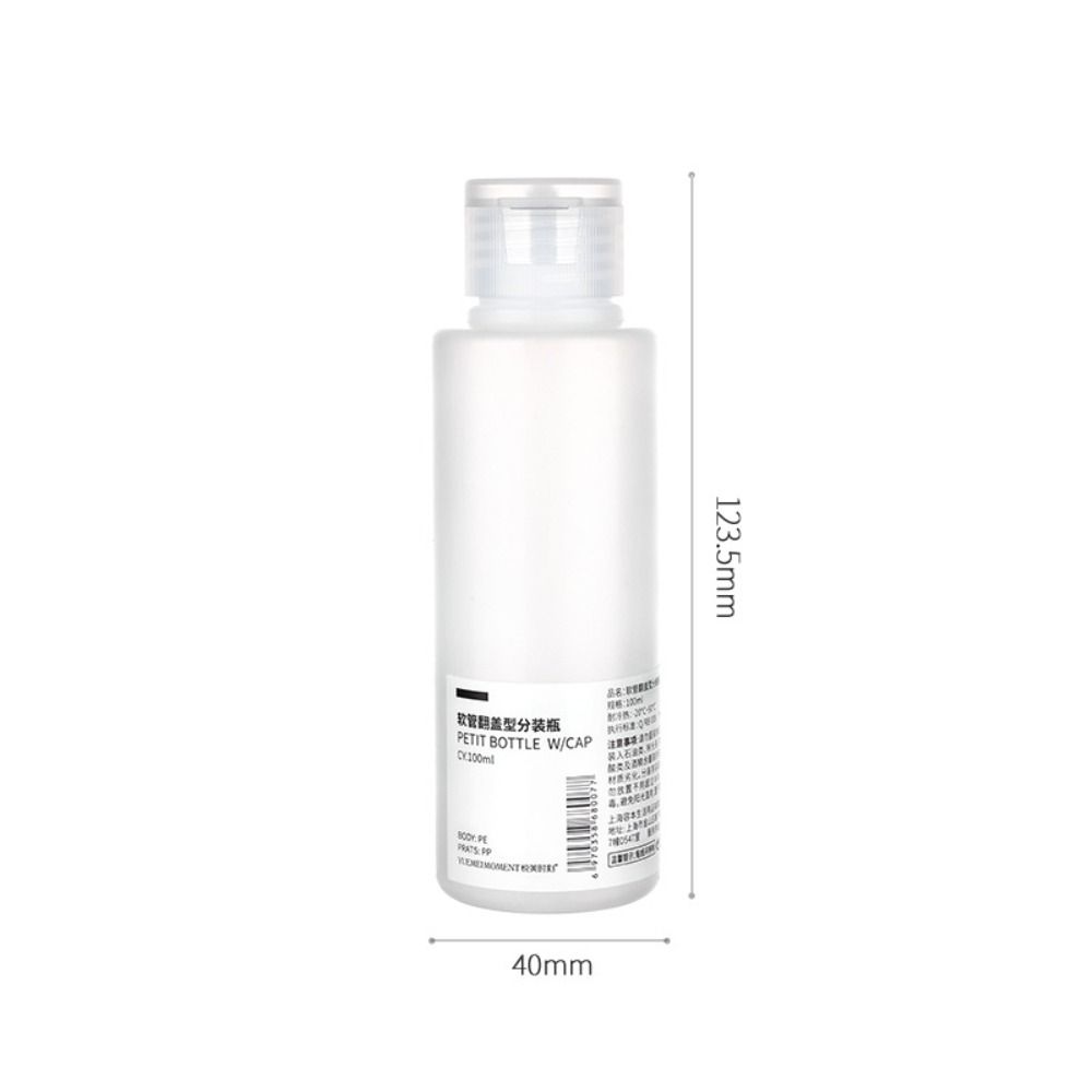 

Бутылка с дозатором Пустая многоразовая бутылка Новая бутылка для розлива шампуня На открытом воздухе 100ml