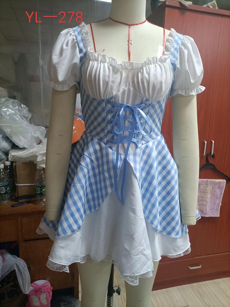 S-XXL Oktoberfest Maid Dress COS Dress Maid Dress Cosplay Sex Uniform Sex Lingerie Dress