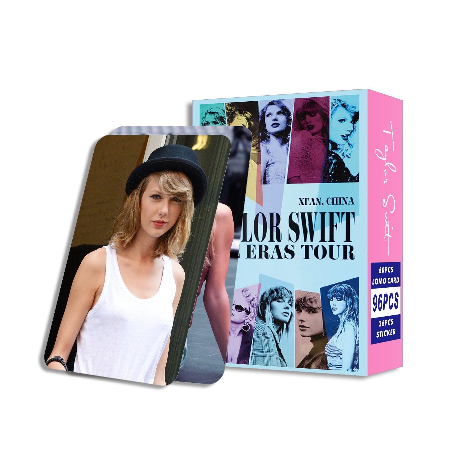 

6 Pieces Of Peripheral Cards,TS Sticker Card Set Collection Card Star Card белый
