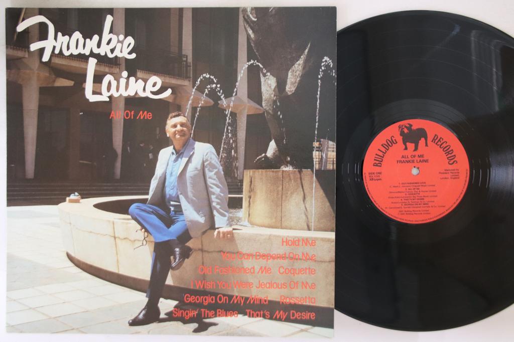 LP Record FRANKIE LAINE - All Of Me BDL1035 Bulldog Records 1981 UK Pop Used