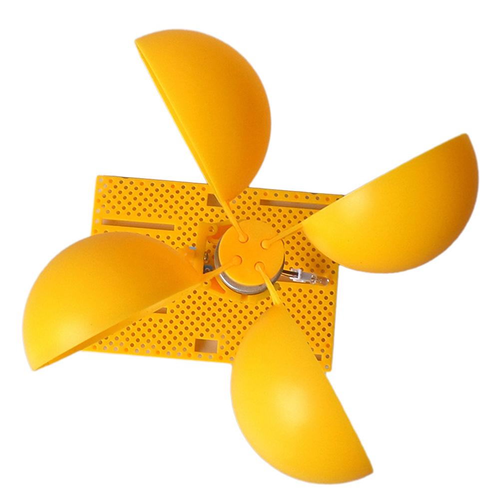 Generator Kit Wind Turbine DC Generator Wind Power With Holder Blades 0.01-0.3A Brushless Motor DC0.1V-3V