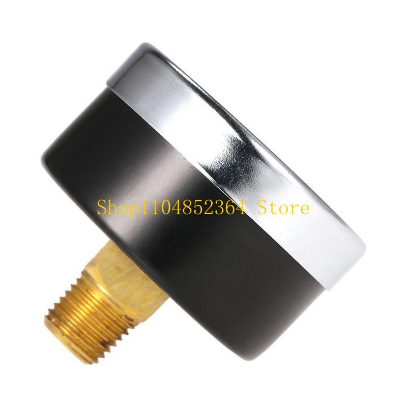 652F Pressure Gauge Compressor 2" Face 0-200 PSI Back Mount 1/4" Npt 0-14Bar for Car Bike Motorcycle Basketball