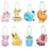 Pokemon Glaceon Sylveon Leafeon Eevee Self-Control Acrylic Cartoon Key Buckle Pendant Anime Classics Game Collection Gift Toys
