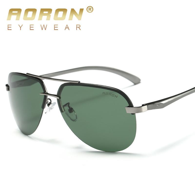 Fashion Polarized Toad Sunglasses Men Women Classic Mirror Eyeglasses Coating Anti-glare Sunscreen Metal Frame Glasses UV400