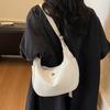 Design Solid Nylon Sweet Small Waist Bag Masculino Leisure Commuting Shoulder Bags Simple and Fashionable Women's Crossbody Bags