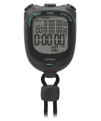 dretec Stoppuhr Speel S Schwarz SW-121BK