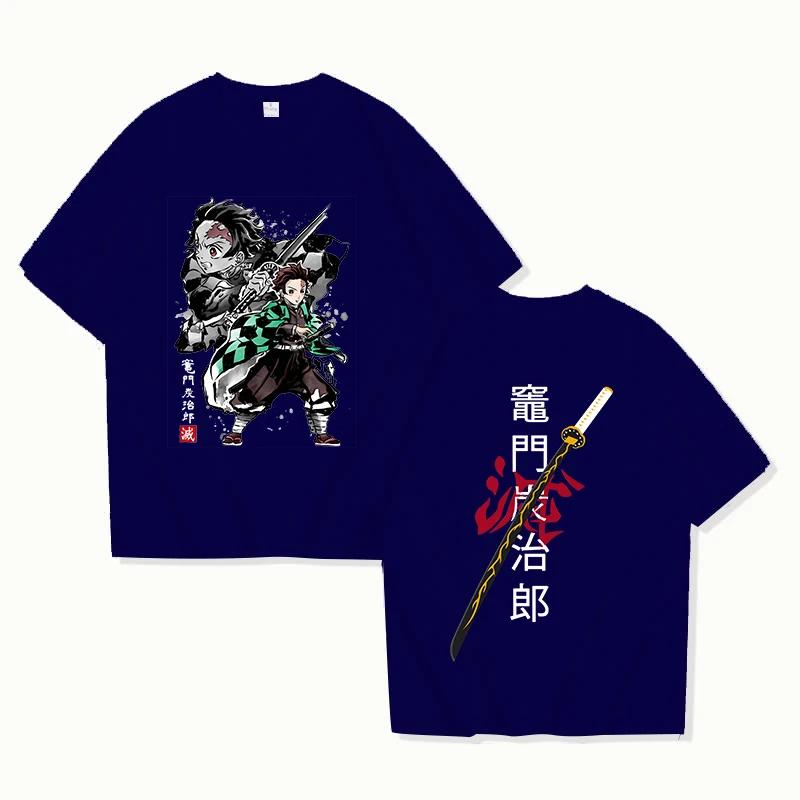 New Anime Kamado Tanjirou Printed T-Shirts Women Men Short Sleeve Funny Round Neck Tee Shirt Casual Summer Tops