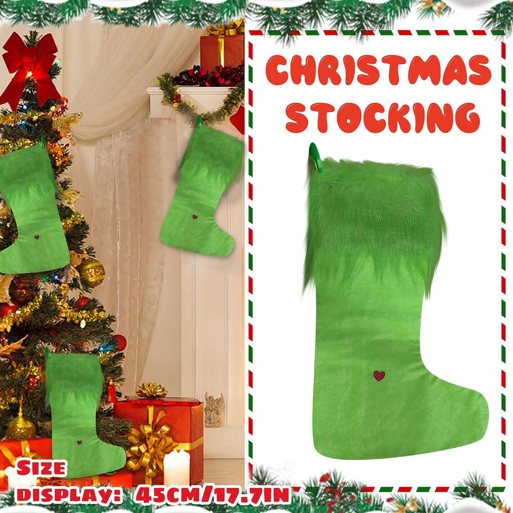 Ozdoby na pończochy świąteczne Świąteczne torby na prezenty Pończochy świąteczne Torby na prezenty Torby na słodycze