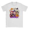 Gruseliges Huntrix Halloween Kpop Dämonenjäger T-Shirt Strand Hipster T-Shirts Herren Baumwolle Übergroßes Oberteil T-Shirts Kurzarm Vintage Oberteil