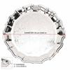 Alloy Serving Platter Solid Food Platter Stylish Fruit Tray  For Party