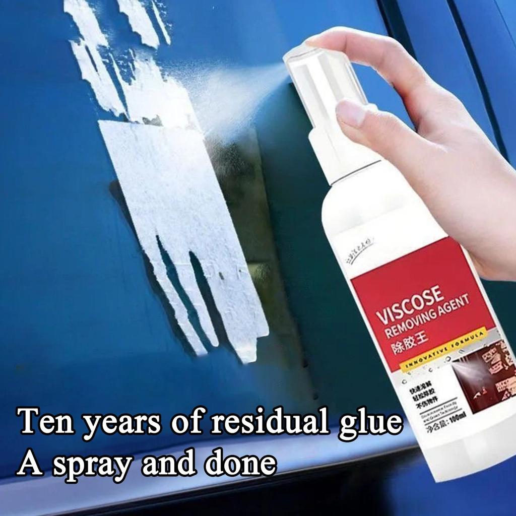 100ml Powerful Adhesive Remover Spray Multi-Surface Glue Cleaner For Car Wall Floor, Effective On Sticky Residues Tape Gum