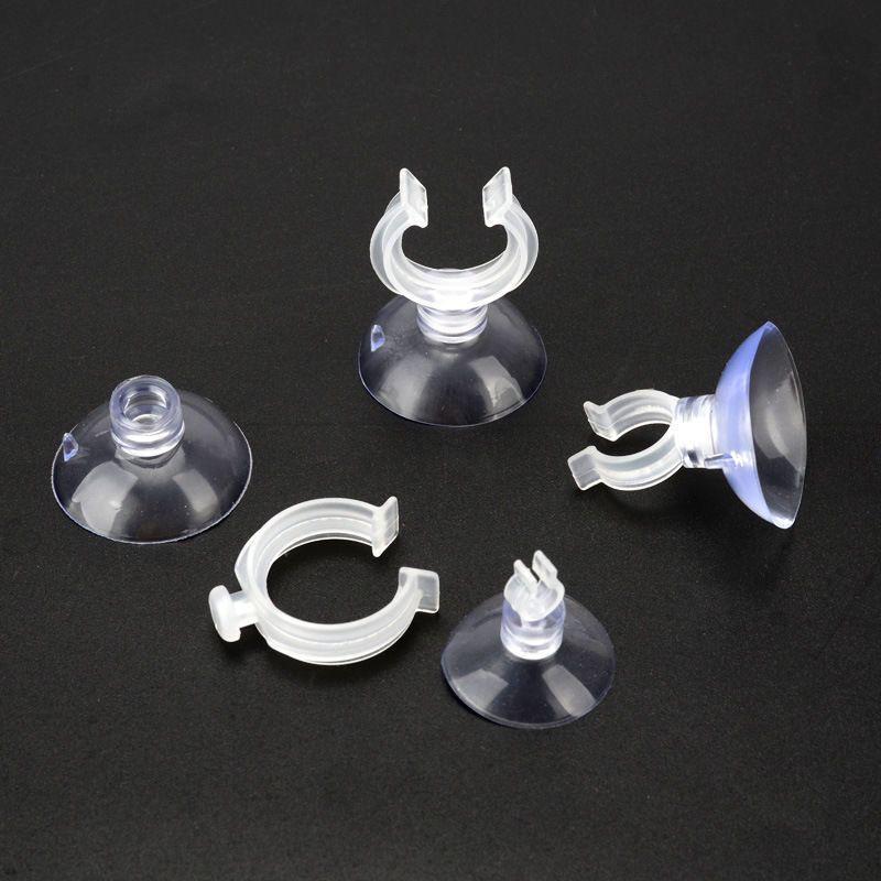 Aquarium Heater, Thermometer, Oxygen Tube, and Water Pipe Suction Cups