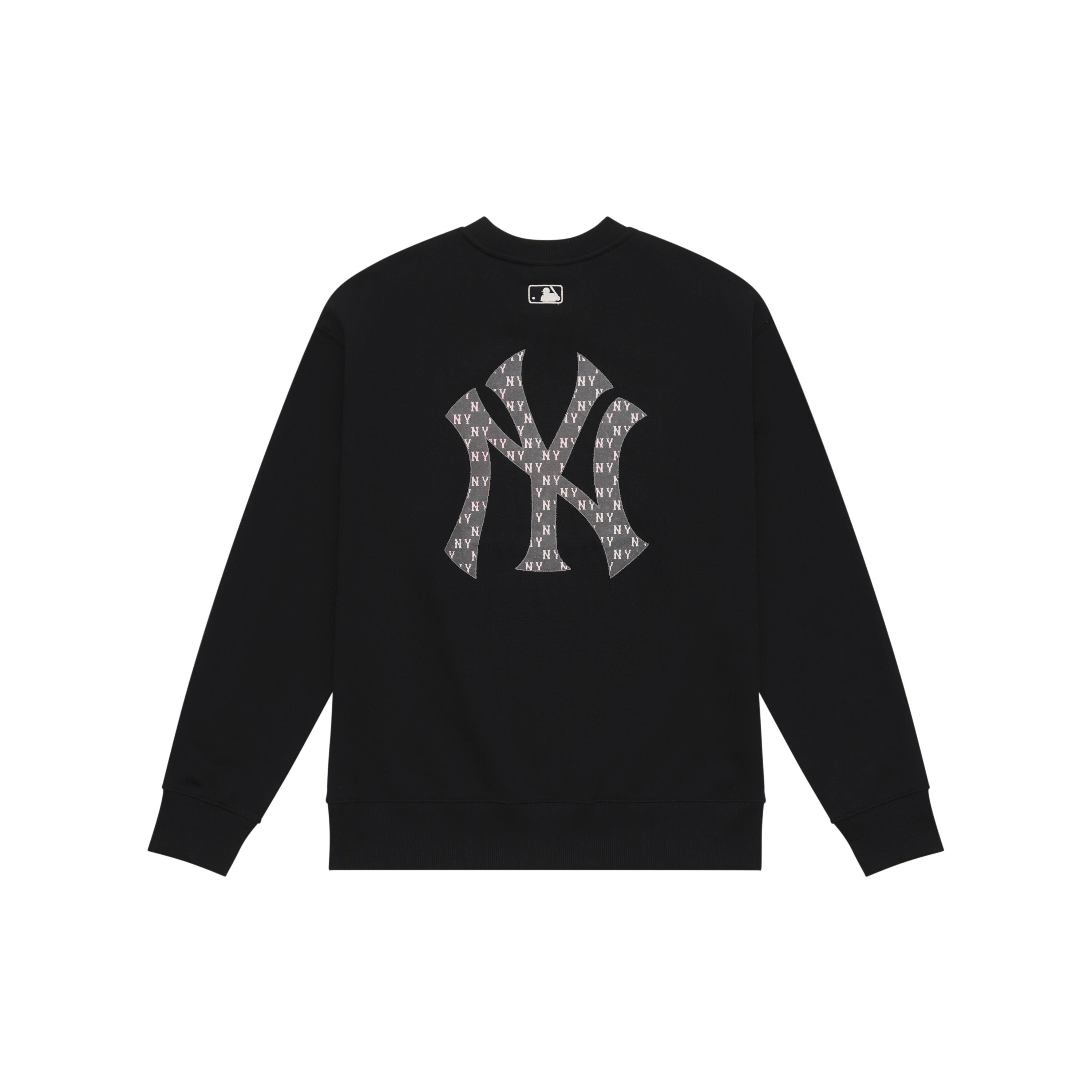 MLB MONOGRAM 24FW Sweatshirt Unisex Black 3AMTM0844-50BKS XS