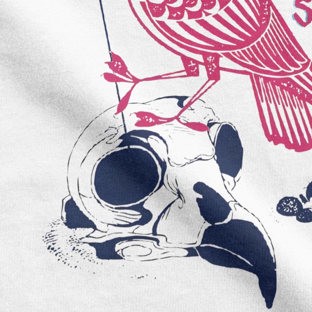 Men's Queens Of The Stone Age T Shirt Cotton Clothing Vintage Short Sleeve Round Collar Tee Shirt Graphic T-Shirt
