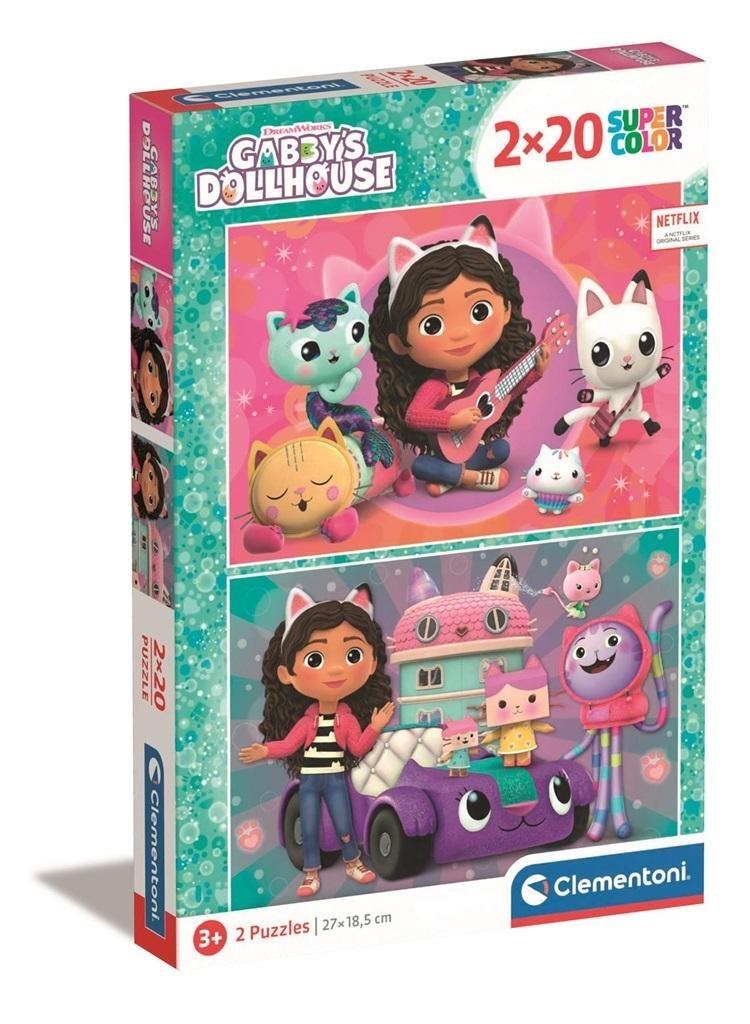 Puzzle 2X20 Super Kolor Gabby's Dollhouse