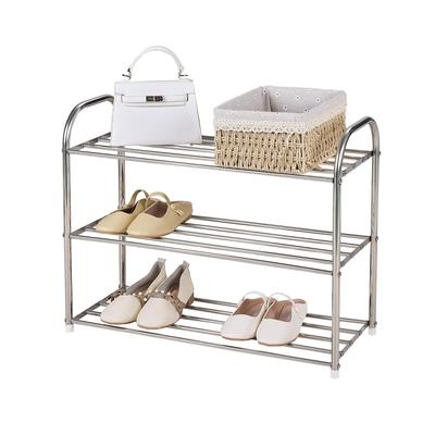 Shoe Shoe Shoe Entryway Shoe 60cm Shoe Shoe Shelf 3-Tier Rack, Space-Saving, Storage, Rack, Storage, Rack, Wide, Storage, Rack,