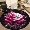 1pc Rose Music Note Chair Carpet for Office  Machine Washable Rug for Office,  Good Gift for Family or Friends yy251225253