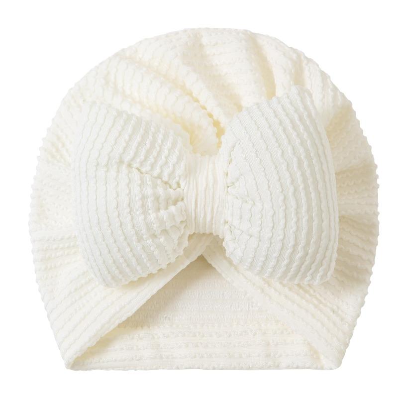 Style Baby Striped Big Bow Headband Hat Baby Products New Indian Hat, Baby Hat