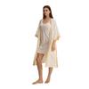 New jacquard satin loose and comfortable loungewear suit women's suspender nightgown nightgown 1998 + 1011