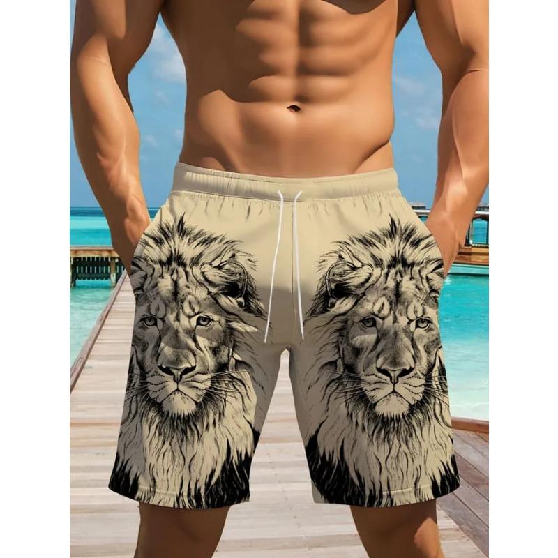 Maillot de bain amusant pour homme avec ceinture à cordon de serrage réglable à séchage rapide