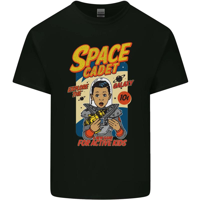 Space Cadet Explore The Galaxy Astronaut Cotton Men s T-Shirt - Men s Summer Cotton Graphic Tee S разноцветный